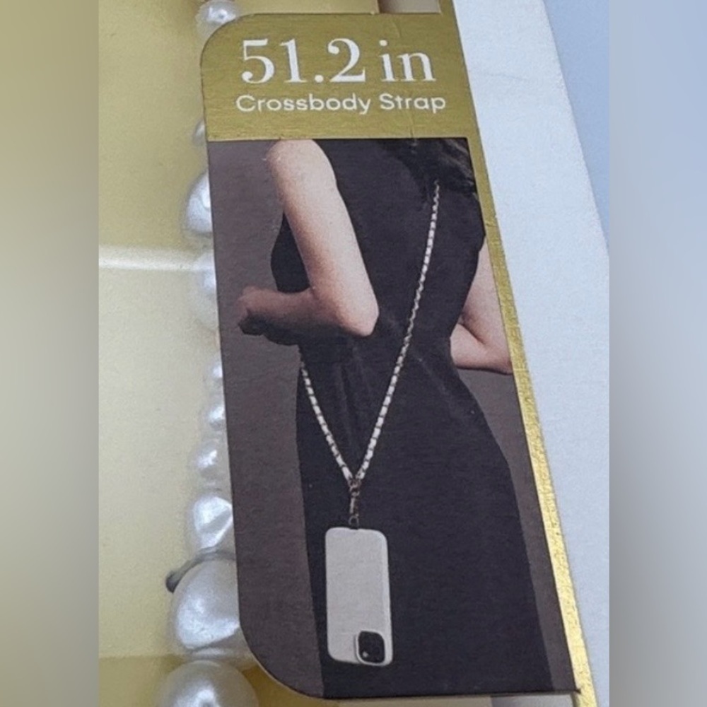 ARTIKL Universal Pearl Crossbody Phone Strap